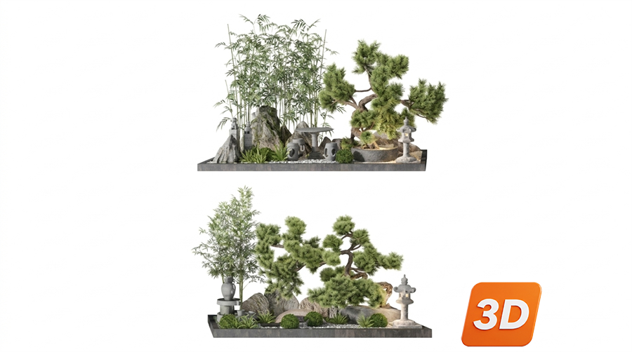 Rockery Skp Files